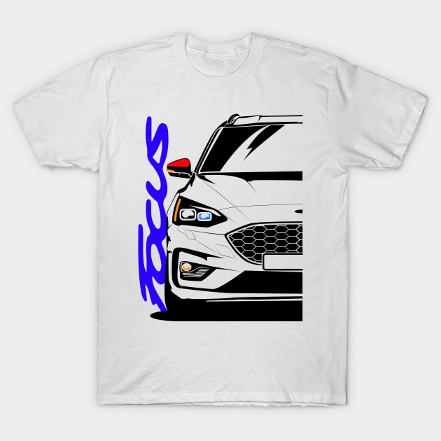 Ford Focus MY 2020 T-Shirt by gaplexio